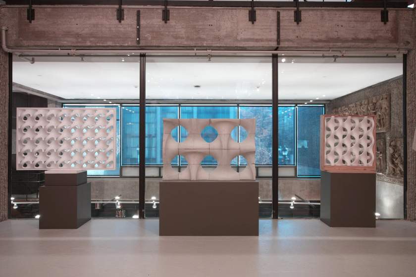 Tectonic Sculptures of Erwin Hauer