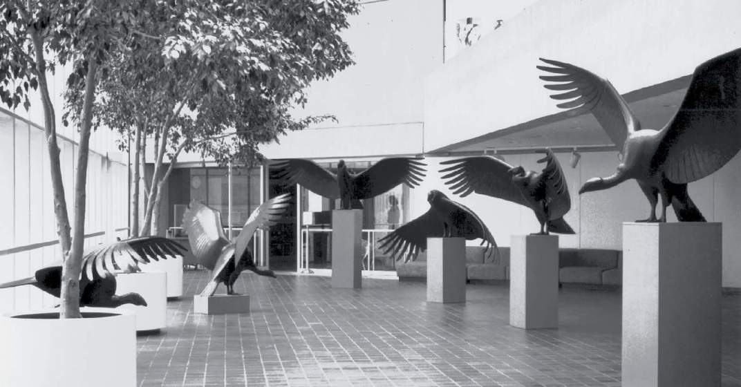 Condors sculpture