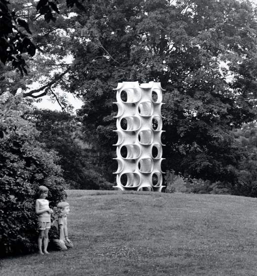 Jerusalem Tower outdoor sculpture