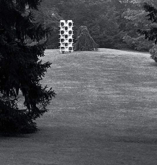 Jerusalem Tower outdoor sculpture
