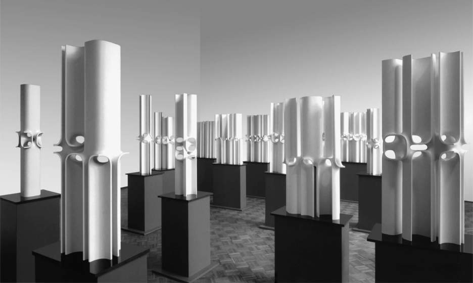 Nexus and Labyrinth sculptures