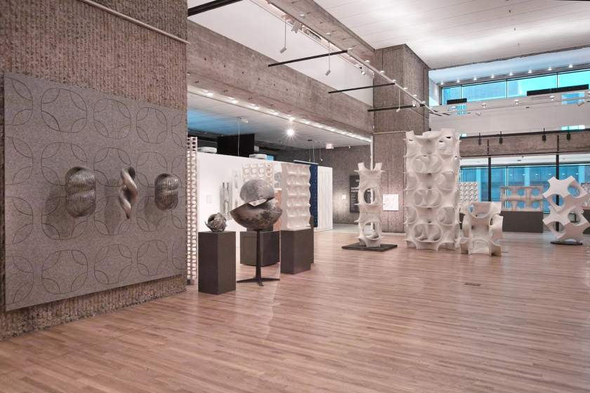 Tectonic Sculptures of Erwin Hauer