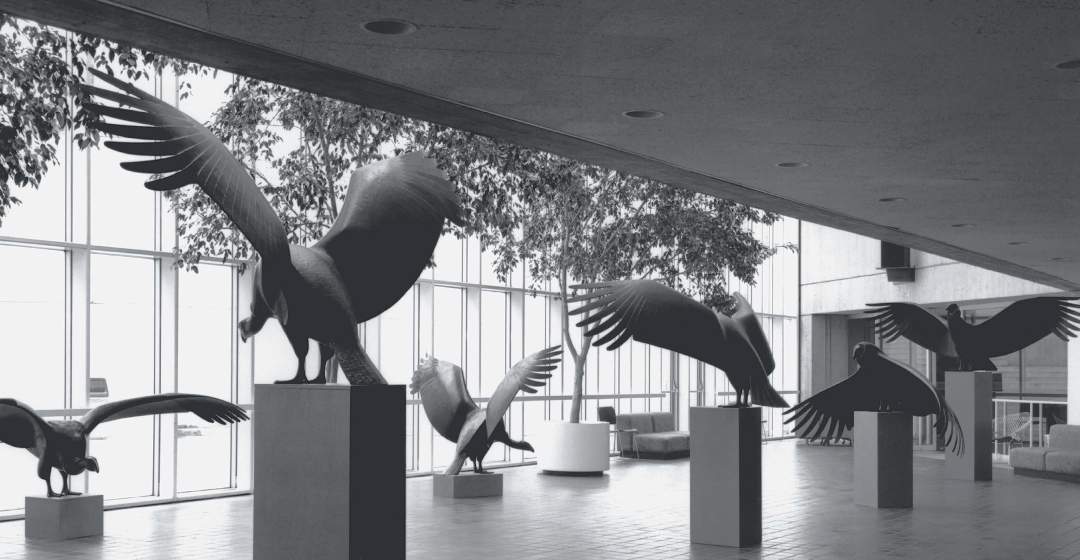 Condors sculpture